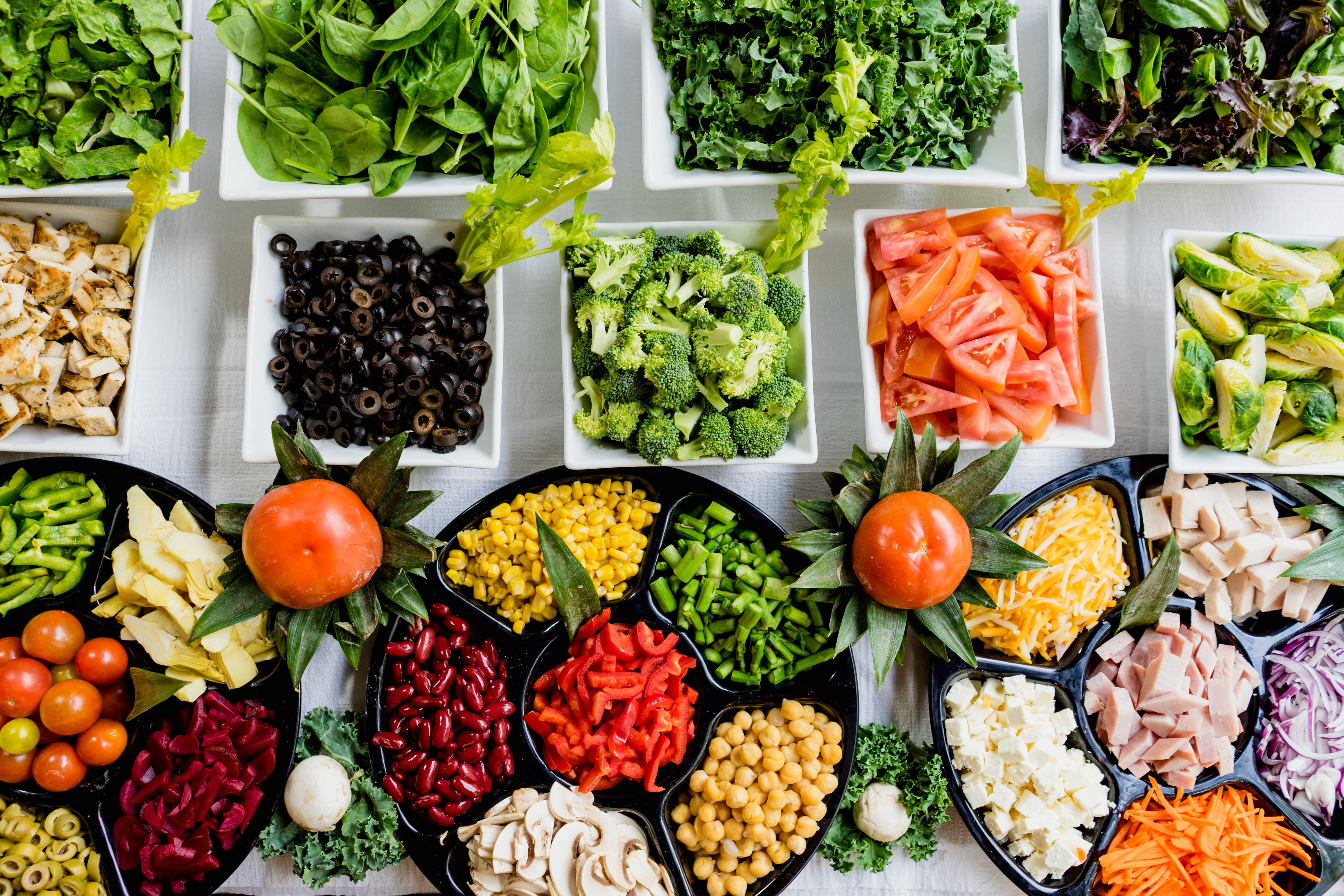I 5 nutrienti e i 7 gruppi alimentari alla base della nostra alimentazione